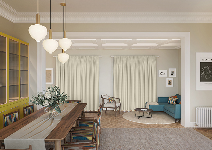 Braemar, Light Ecru - Made to Measure Curtains - Image 15